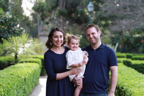 Owners Matt, Lauren, and their daughter.