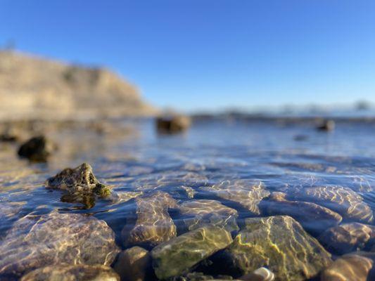 Tide pools at white point beach