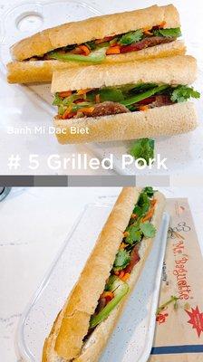 Grilled Pork Sandwich