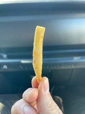 Crispy on the outside, soft on the inside French Fries