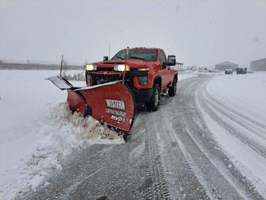 Snow Plowing Services