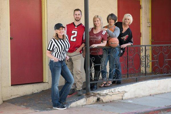 Fun Team Photo for AD at Buffalo Wild Wings