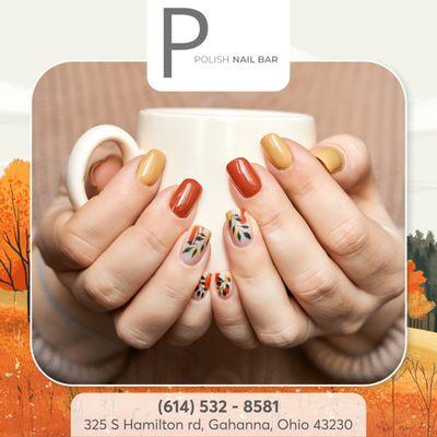 Don't hesitate to try a new look! 
A fresh set of nails can change your entire day.