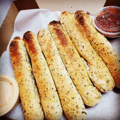 Bread sticks better than olive garden!