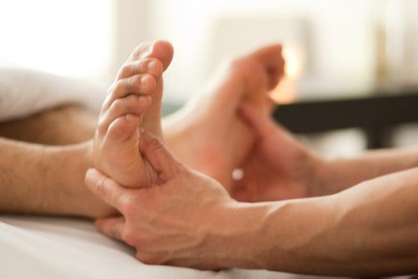 Reflexology balances and centers the body.  Reflexology is also deeply relaxing.