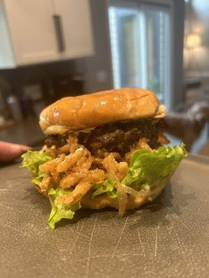 Steak burger