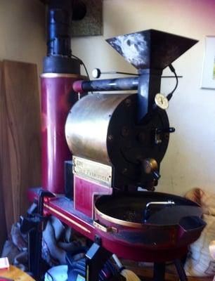 Coffee Roaster at Uncommon Grounds Duxbury