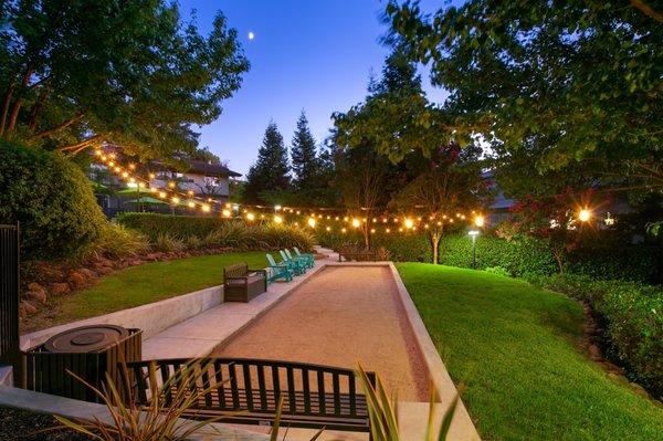 Bring a friend or two to come and relax under the stars while barbecuing.