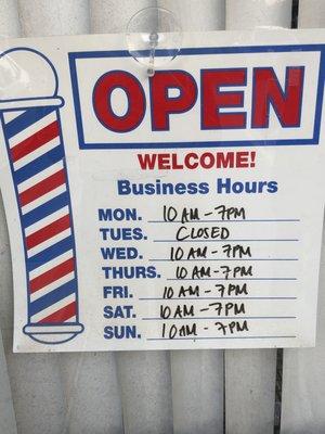 Business Hours