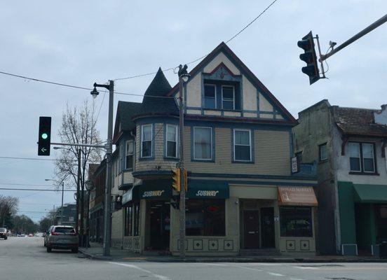 A homey corner storefront.