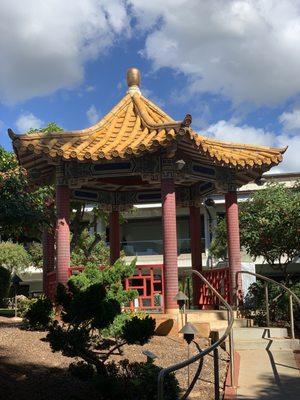 Beautiful cultural gardens. Perfect place to wait for a flight.