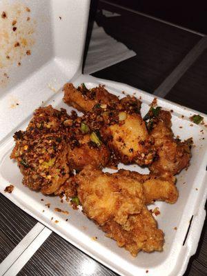 Salt pepper wings