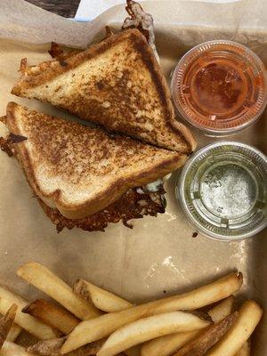 Birria grilled cheese.