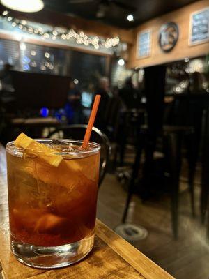 It's a 5 o'clock somewhere coffee fix   Cold brew old fashioned