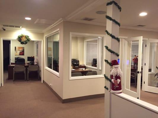 Holiday Spirit at David Reyes's office