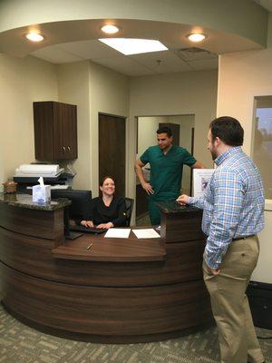 Hatfield Smile Exchange Reception Desk