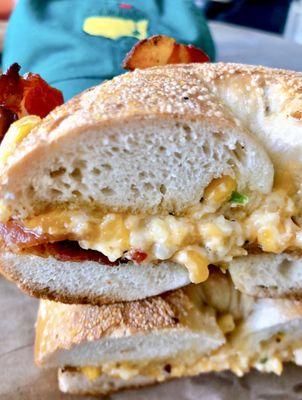 Spicy Pimento cheese + Bacon