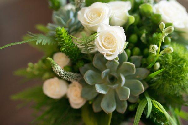 Bridal bouquet for a park wedding