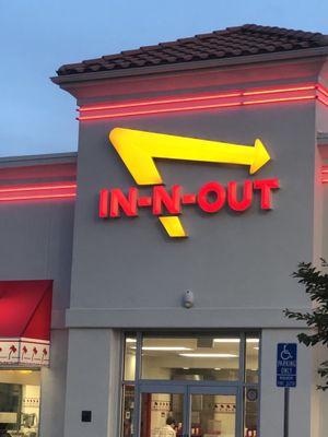 A photo of IN-N-OUT Burger.