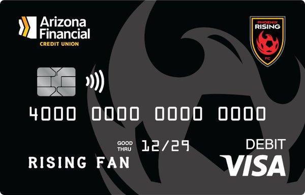 Phoenix Rising Visa Debit Card