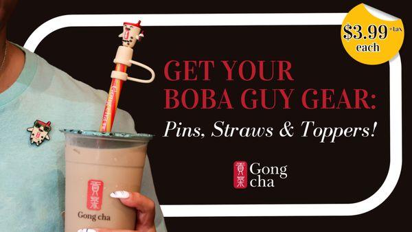 Special edition Gong Cha straw & topped!