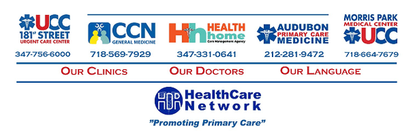 the 181st Street Urgent Care Center is affiliated with the HDR Healthcare Network