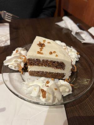 Carrot Cake for dessert!