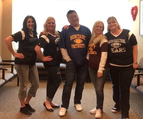 Dr. Yosh and Team (School Team Spirit Day)