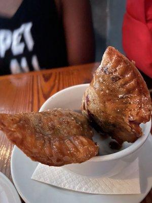 Handmade berry filled empanadas!