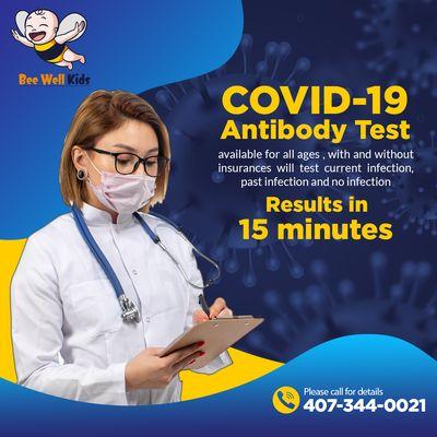 Offering free COVID-19 antibody tests and vaccinations to all patients