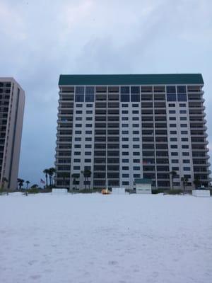 The back of Emerald Towers Ocean front. Fantastic!