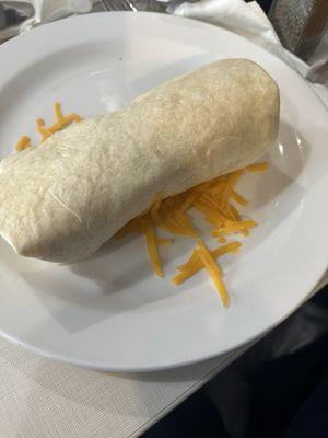 Breakfast burrito