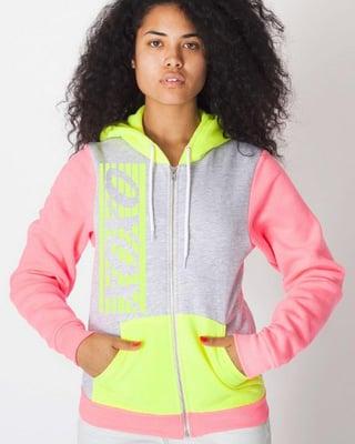 Check out this awesome color blocked hoodie