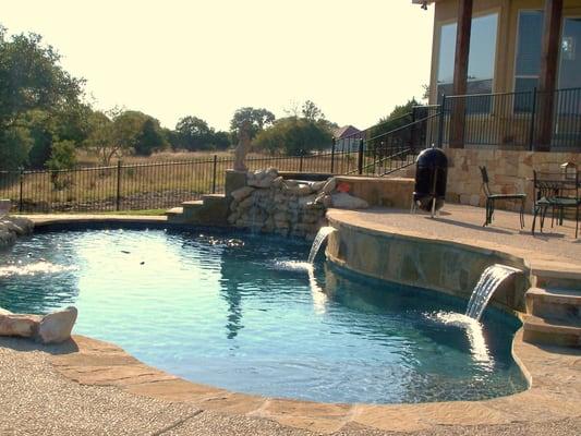 river crossing pool