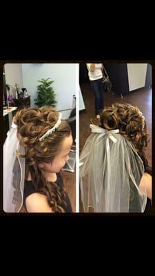 Communion hair by Magda