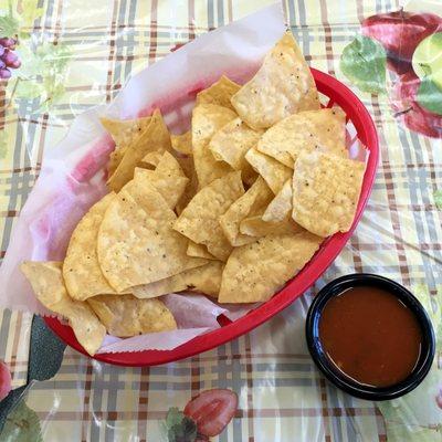 Free Chips and Salsa