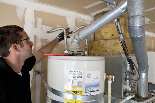 Repairing a water heater