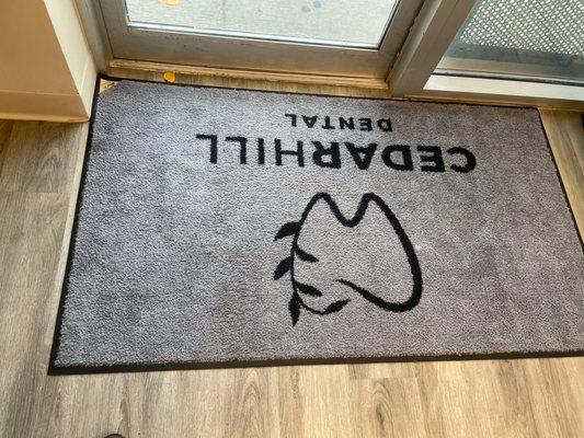 Front door mat