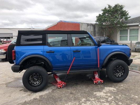 2021 Bronco Wheels and tires are fabulous