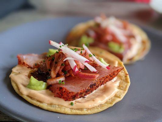 Tuna Tostada