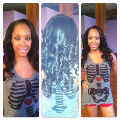 Sew-in w/ Brazilian hair