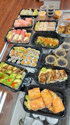 Ultimate sushi takeout