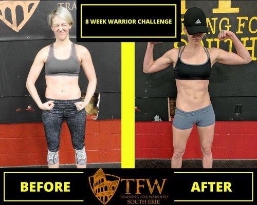 8 Week Challenge Transformation