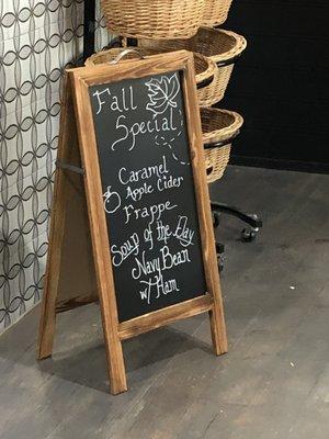 Specials sign