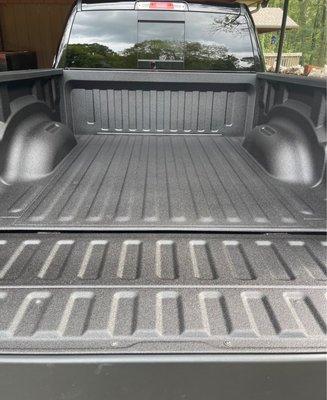 Beautiful bed liner work!