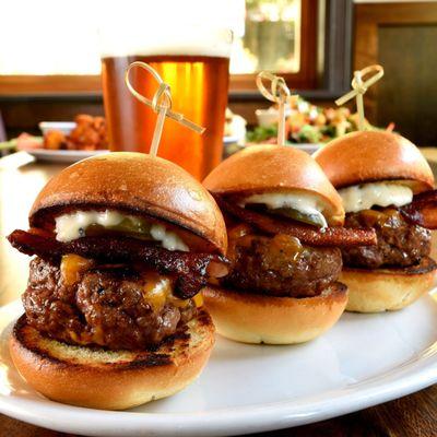 BEEF and Cheddar Sliders