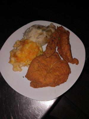 Southern Fried Chicken dinner