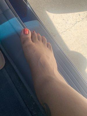 My fresh Pedicure