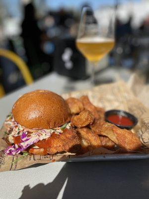 AZ Hot Fried Chicken Sandwich