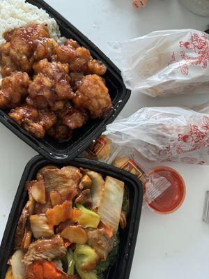 Happy Family and General Tso's Chicken